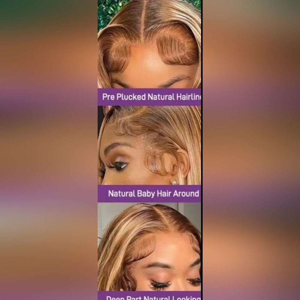 Human Hair Lace Wig - Picture 2 of 10
